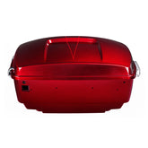 HR3 Velocity Red Sunglo 2017S King Size Touring Trunk Luggage with Speaker Cut Outs For 14-24 Harley Touring